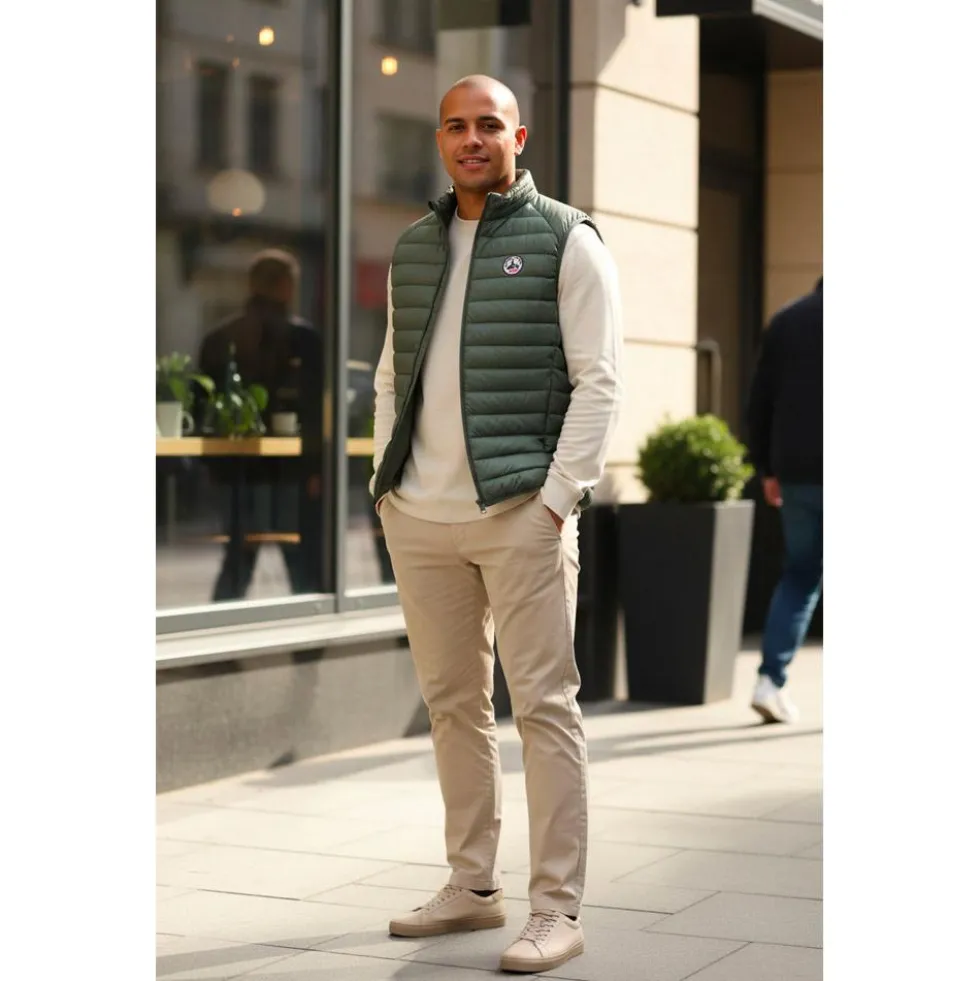 Piumino senza maniche Jott Tom Sage Green