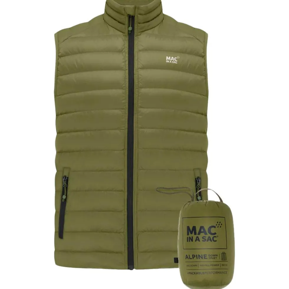 Piumino senza maniche MAC IN A SAC Alpine Men Khaki