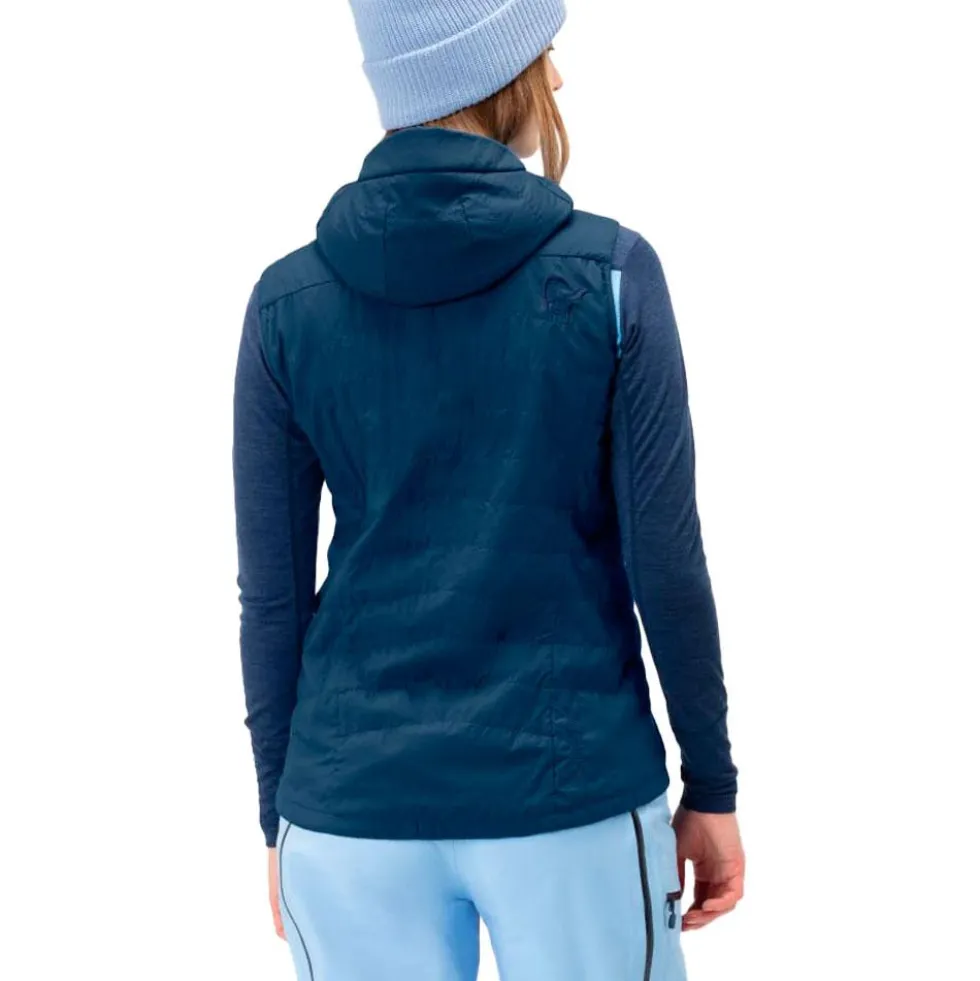 Piumino senza maniche Norrona Women's Lyngen Alpha90 Vest Indigo Night