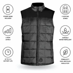 Piumino senza maniche Racer The District 2 Men Black