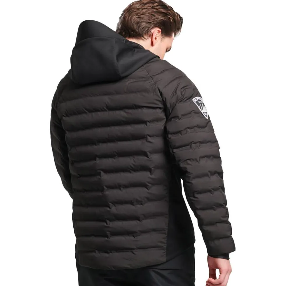 Piumino Superdry Softshell Mid Layer Jacket Black