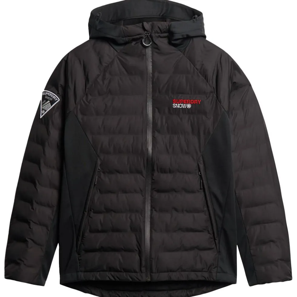 Piumino Superdry Softshell Mid Layer Jacket Black