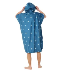 Poncho da bagno After Essentials Beach Poncho Skulls Ink