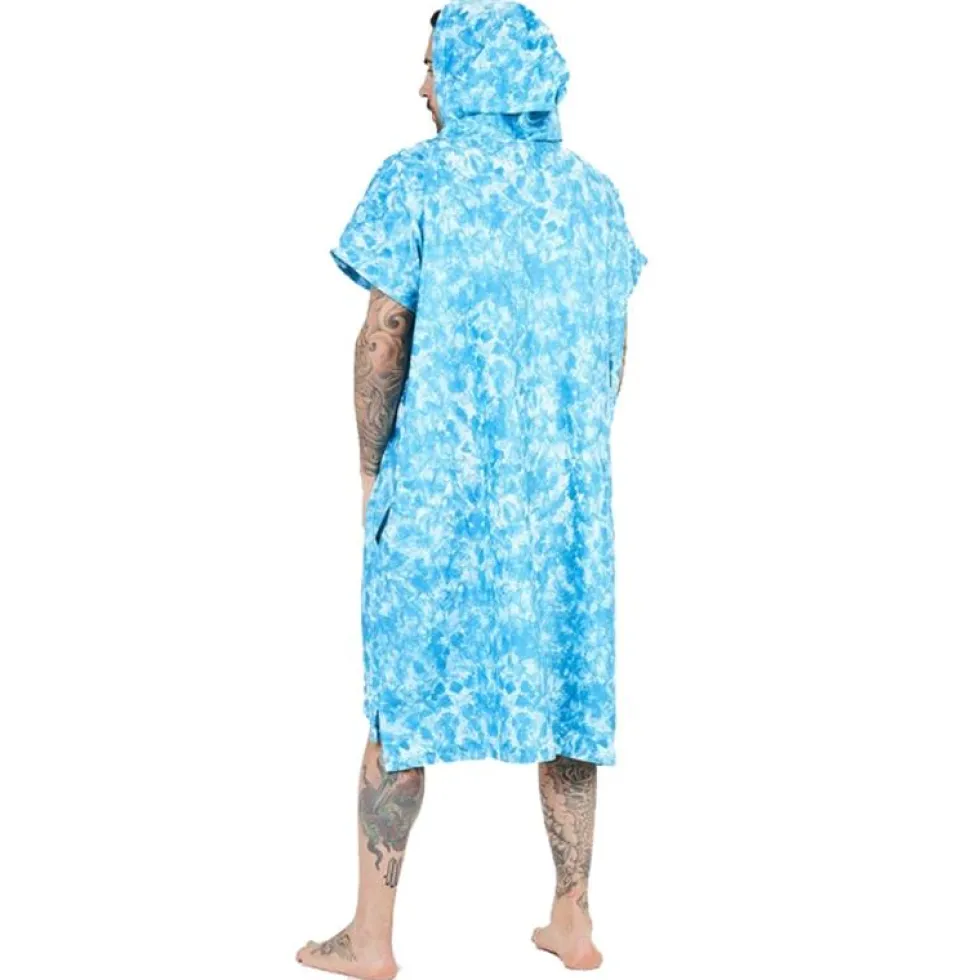 Poncho da bagno After Essentials Micro Polaire Poncho Ocean