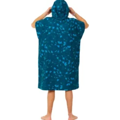 Poncho da bagno After Essentials Tech Pocket Series Poncho Blue Star