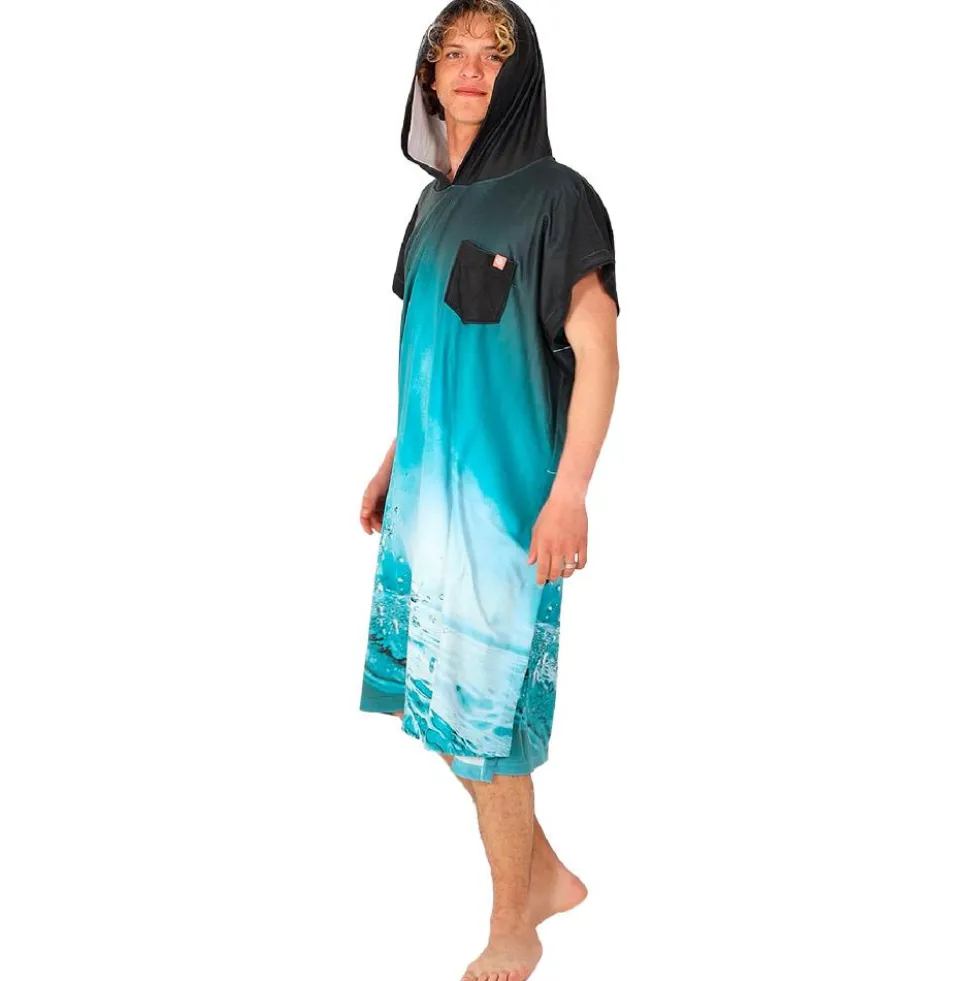 Poncho da bagno After Essentials Microfiber Fleece Series Underwater