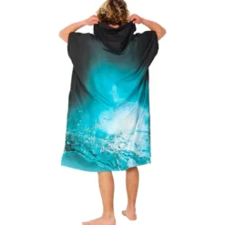 Poncho da bagno After Essentials Microfiber Fleece Series Underwater