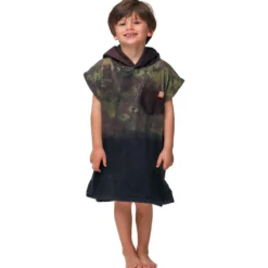 Poncho da bagno After Essentials Beach Poncho Baby Military Green