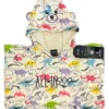 Poncho da bagno All-In Baby Crew Ponchos Dino