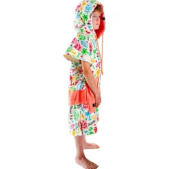 Poncho da bagno All-In Junior Crew Ponchos Skully