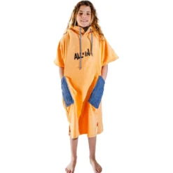 Poncho da bagno All-In Junior Crew Ponchos Kai Surf Apricot