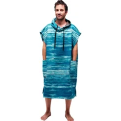 Poncho da bagno All-In Quick Dry Poncho Zebrou Sky
