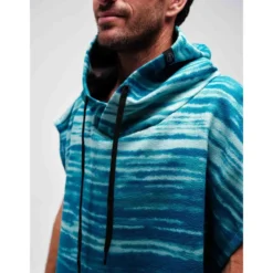 Poncho da bagno All-In Quick Dry Poncho Zebrou Sky