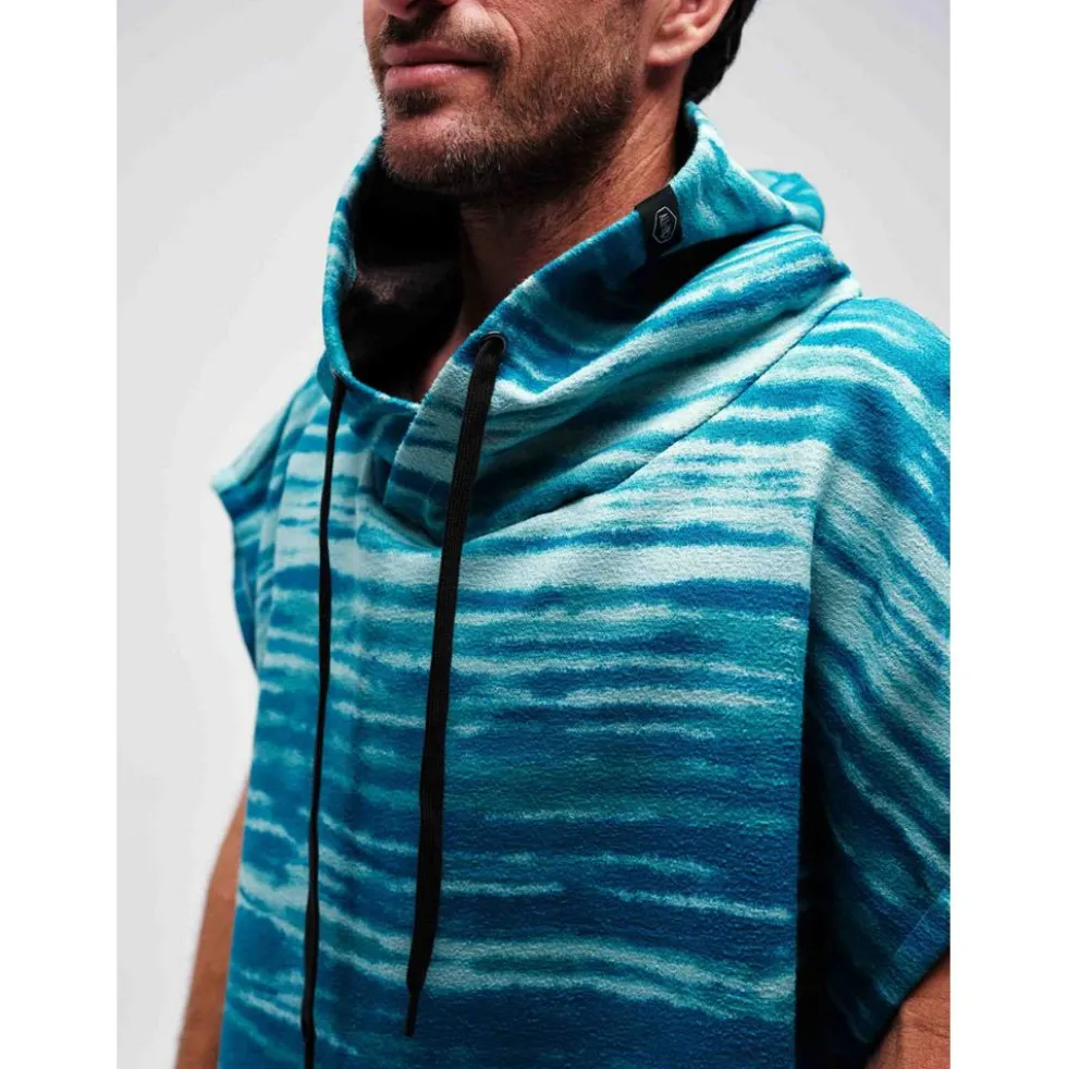 Poncho da bagno All-In Quick Dry Poncho Zebrou Sky