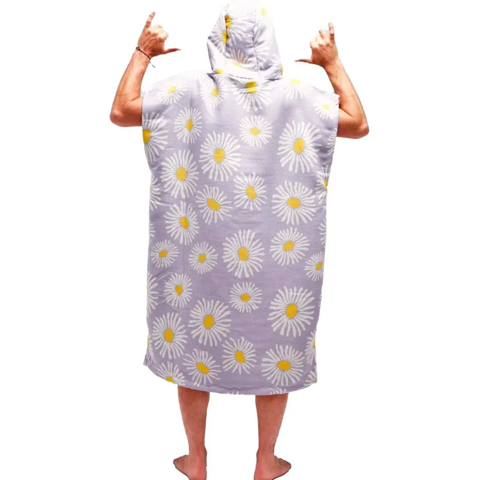 Poncho da bagno All-In Quick Dry Poncho Flower Power