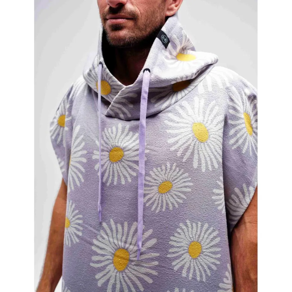 Poncho da bagno All-In Quick Dry Poncho Flower Power