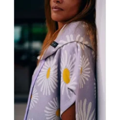 Poncho da bagno All-In Quick Dry Poncho Flower Power