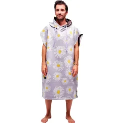 Poncho da bagno All-In Quick Dry Poncho Flower Power