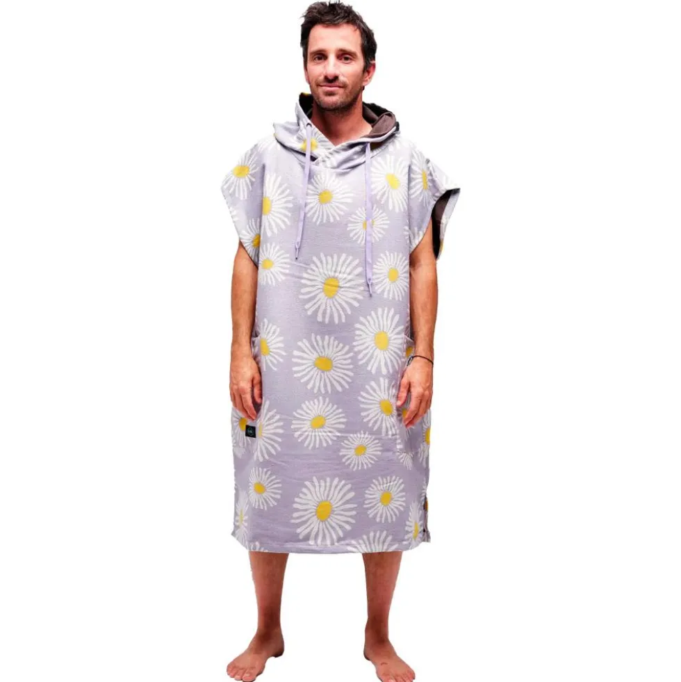 Poncho da bagno All-In Quick Dry Poncho Flower Power