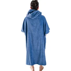 Poncho da bagno All-In V-Poncho Flash Big Blue