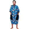Poncho da bagno All-In V-Poncho Men Beach Crew Nippon Waves