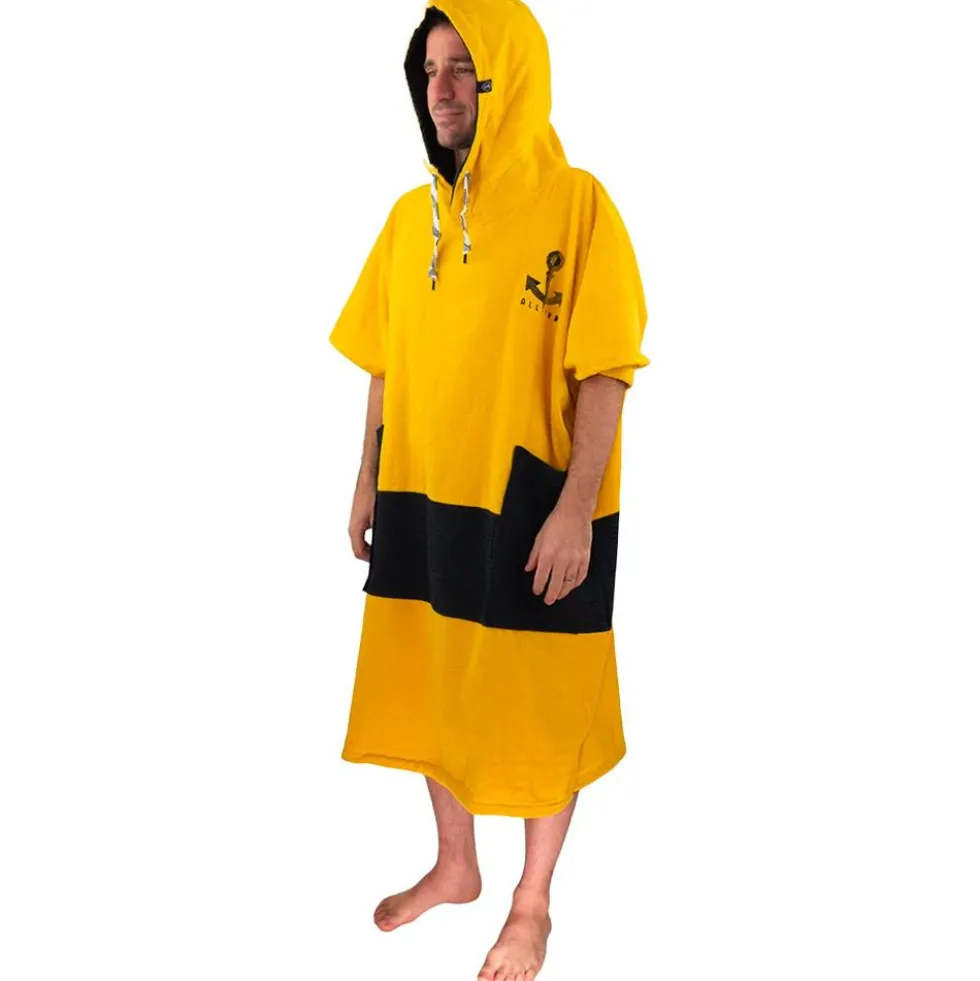 Poncho da bagno All-In V-Poncho Men Beach Crew Sunny