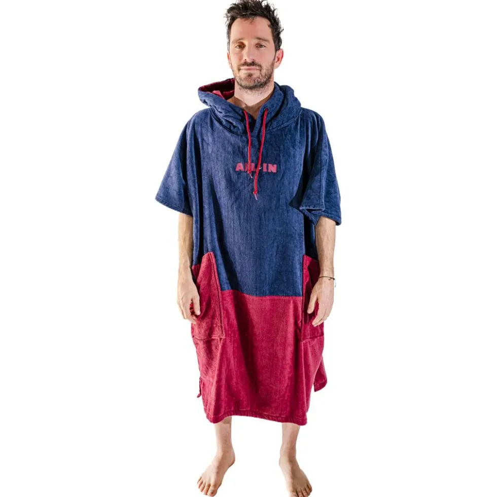 Poncho da bagno All-In V-Poncho Men Beach Crew Hossegor