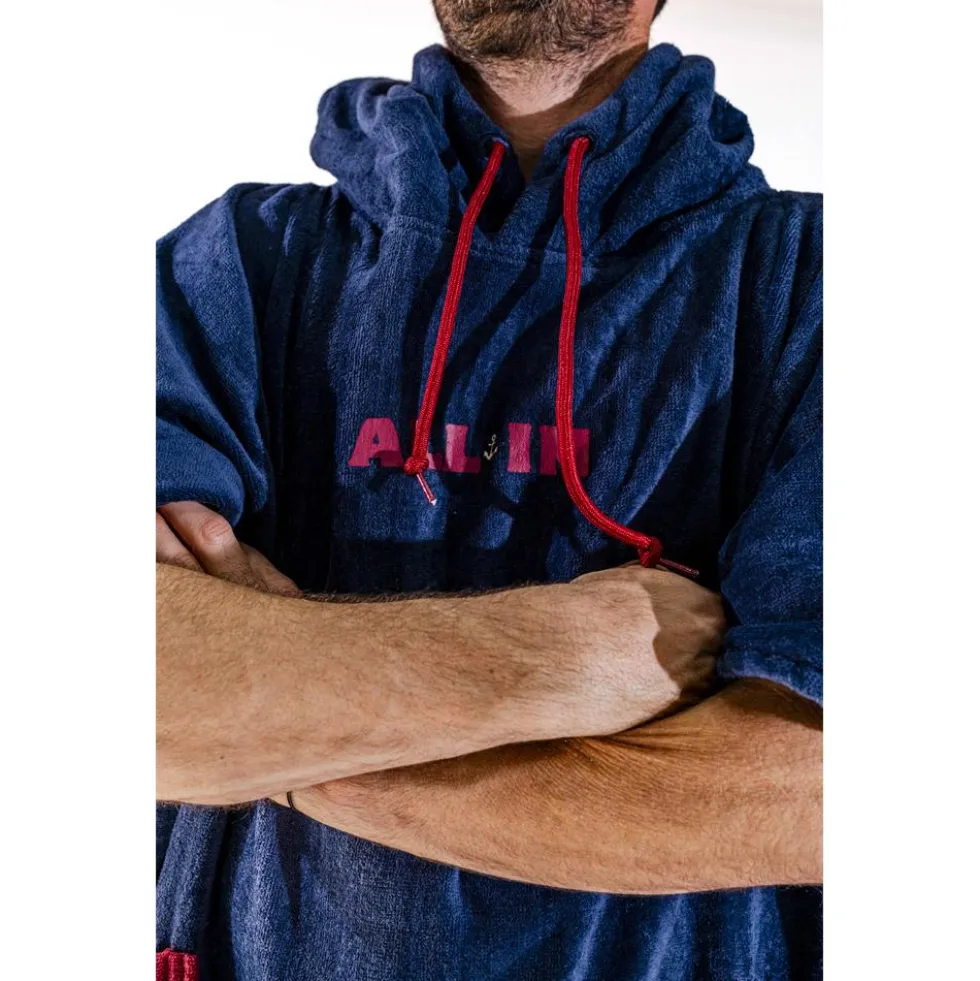 Poncho da bagno All-In V-Poncho Men Beach Crew Hossegor