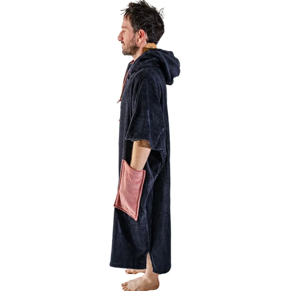 Poncho da bagno All-In V-Poncho Flash Black Terra