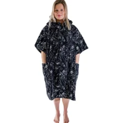 Poncho da bagno All-In Women T Poncho Oneline White