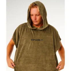 Poncho da bagno Rip Curl Brand Hooded Towel Olive