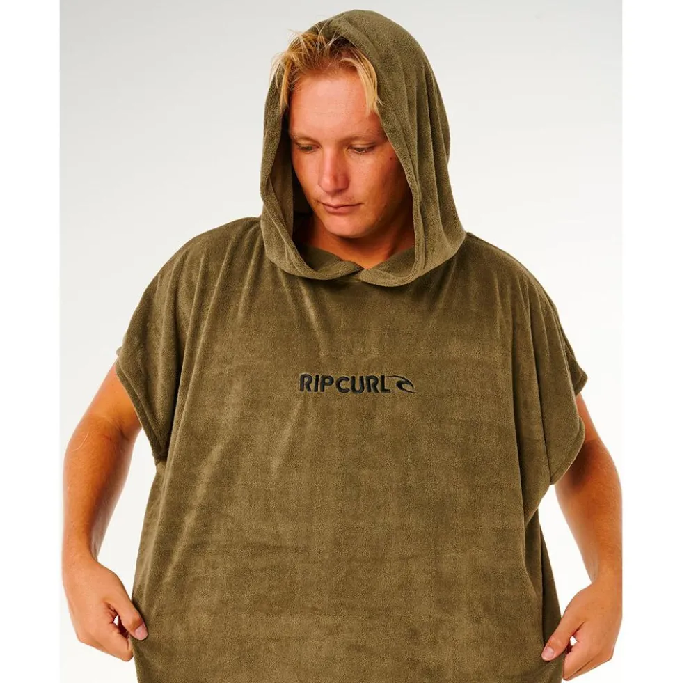 Poncho da bagno Rip Curl Brand Hooded Towel Olive