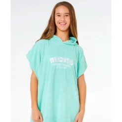 Poncho da bagno Rip Curl Classic Surf Hooded Towel Girl Teal