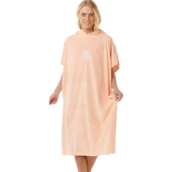 Poncho da bagno Rip Curl Classic Surf Hooded Towel Women Bright Peach