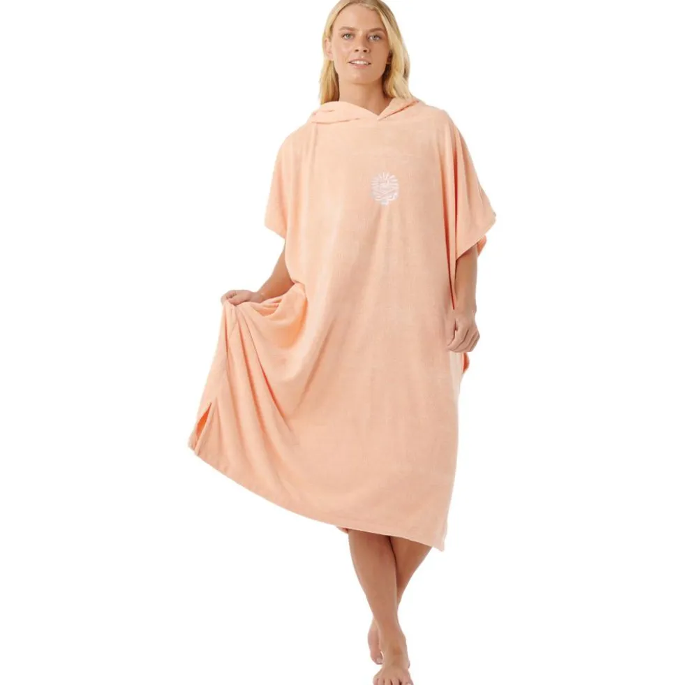 Poncho da bagno Rip Curl Classic Surf Hooded Towel Women Bright Peach