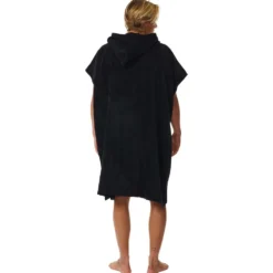 Poncho da bagno Rip Curl Logo Hooded Towel Black