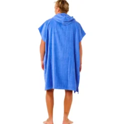 Poncho da bagno Rip Curl Logo Hooded Towel Blue Haze