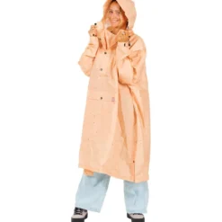 Poncho da pioggia After Essentials Rain Poncho Pink Polka Dots