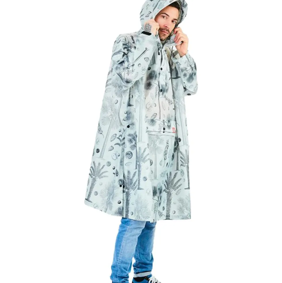 Poncho da pioggia After Essentials Rain Poncho Botanical