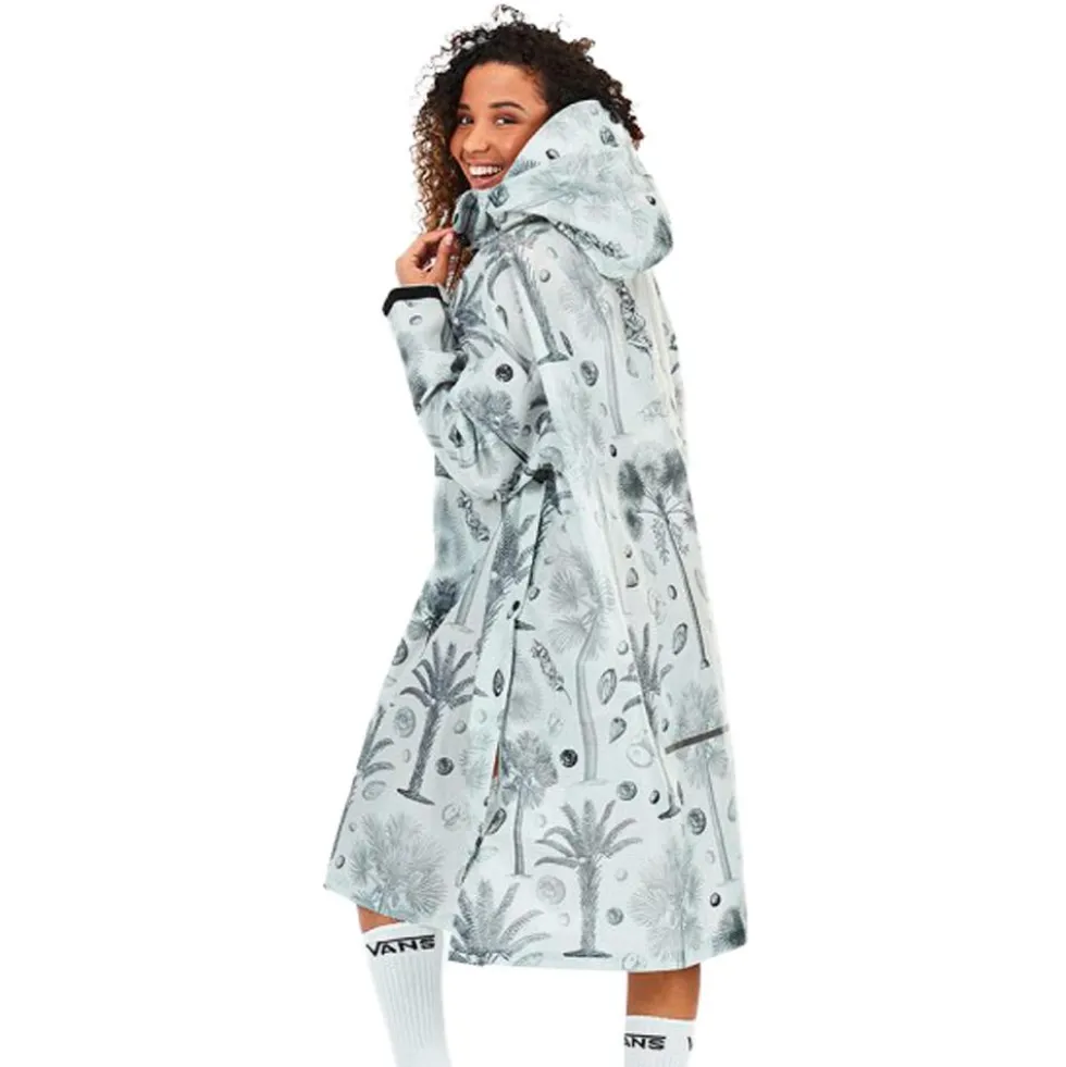 Poncho da pioggia After Essentials Rain Poncho Botanical