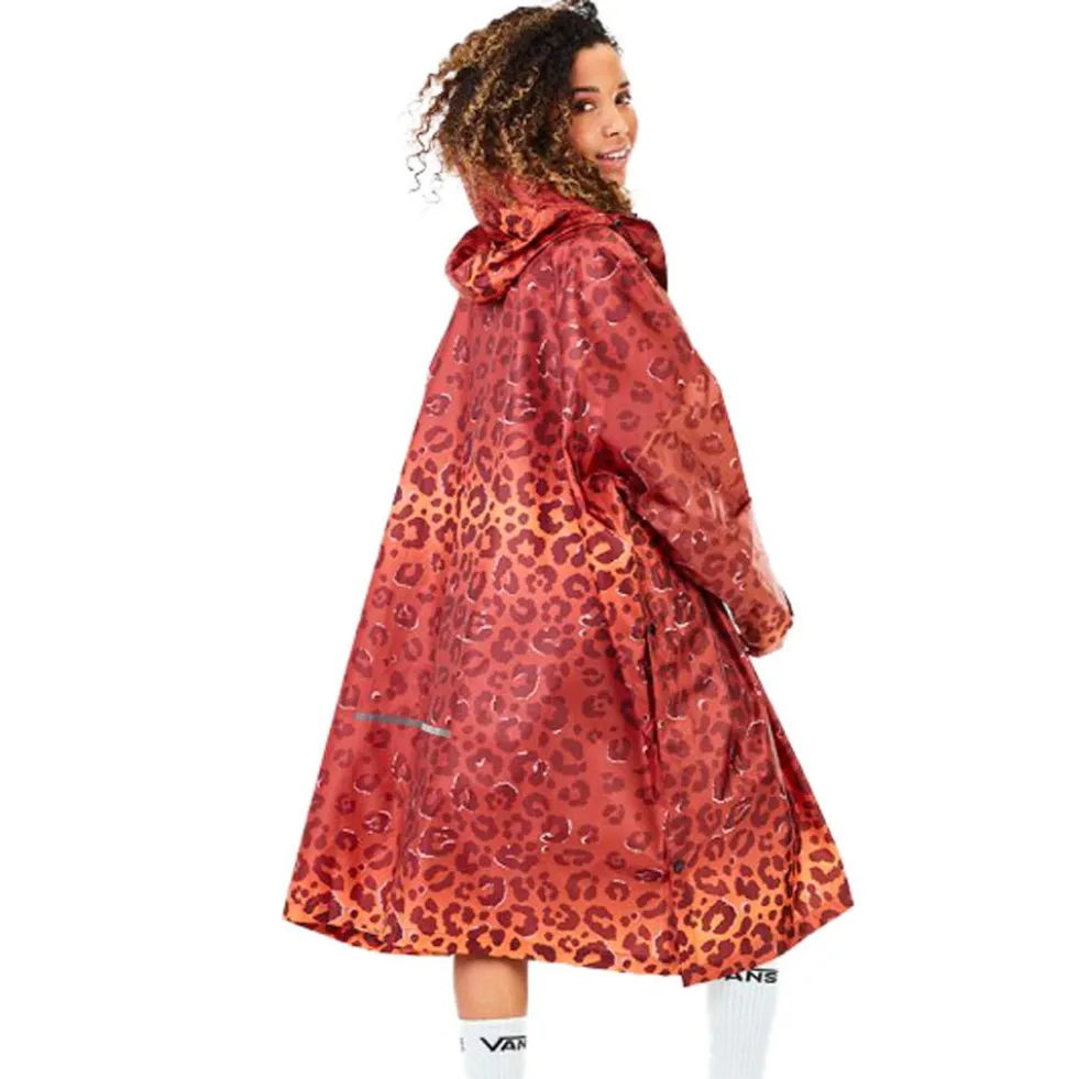 Poncho da pioggia After Essentials Rain Poncho Leopard