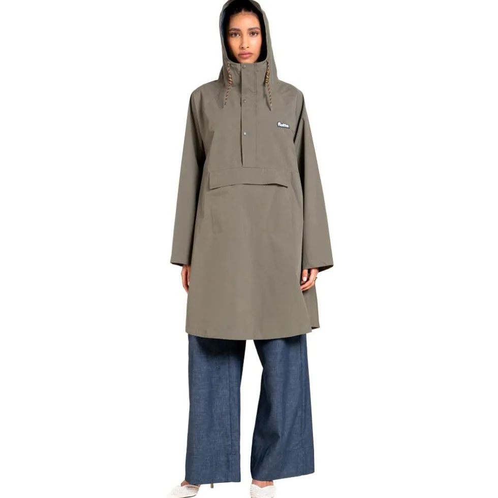 Poncho da pioggia Flotte Gabriel Kaki