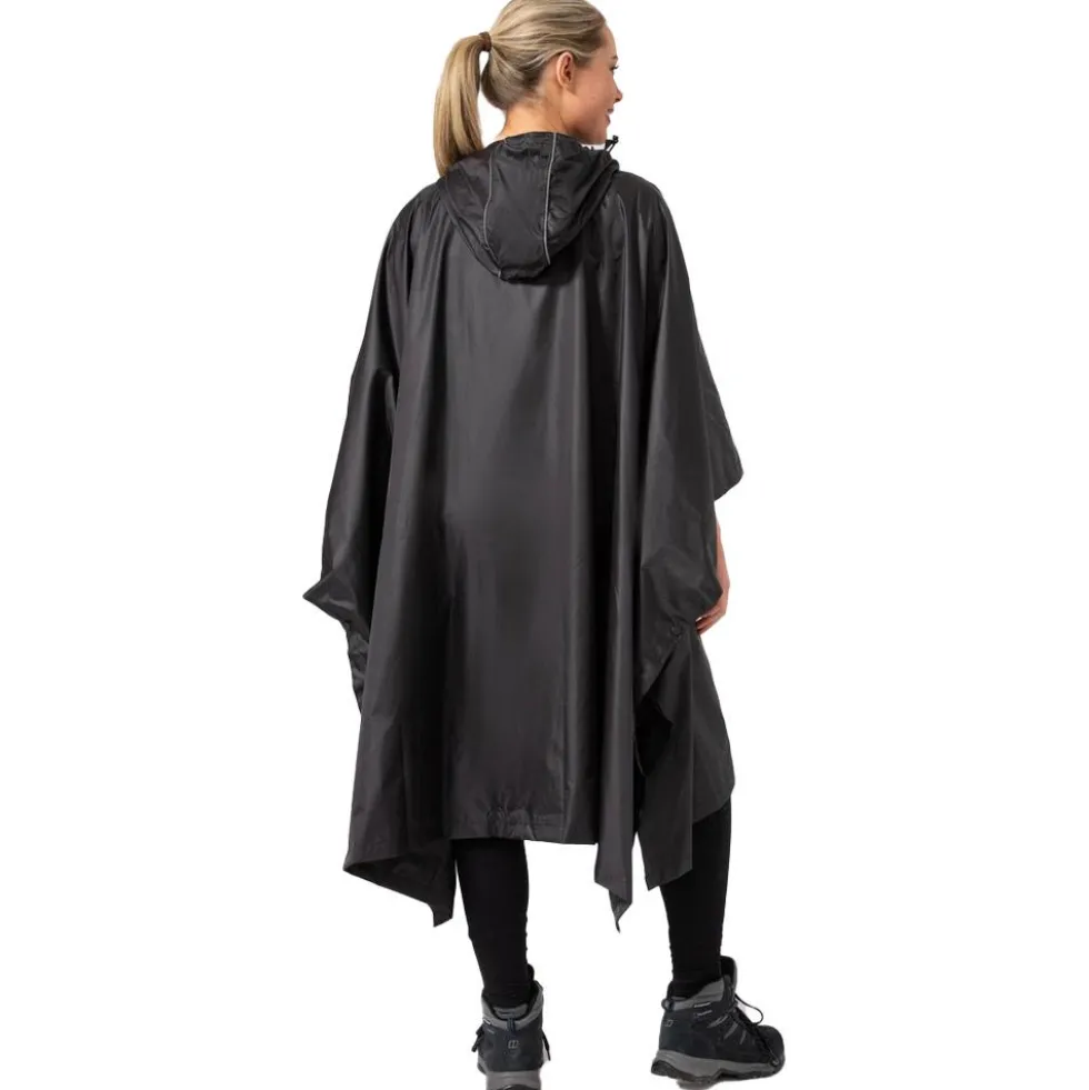 Poncho da pioggia MAC IN A SAC Mias Poncho Black