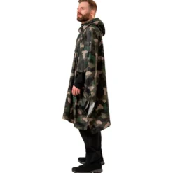 Poncho da pioggia MAC IN A SAC Mias Poncho Green Camo