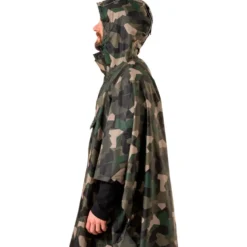 Poncho da pioggia MAC IN A SAC Mias Poncho Green Camo