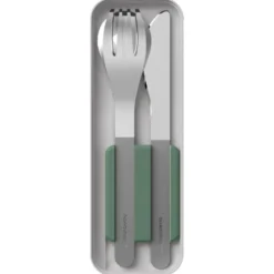 Posate monbento Slim Box Green Natural