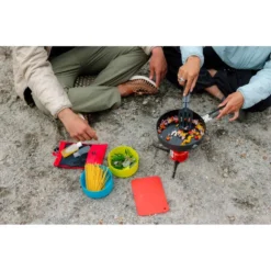 Posate MSR Ultralight Kitchen Set Black Red