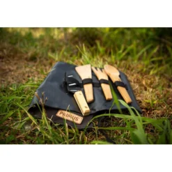Posate Primus Campfire Prep Set Black Brown