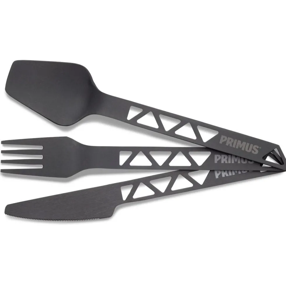 Posate Primus Trailcutlery Alu Black