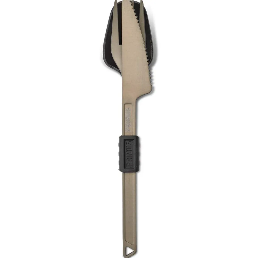 Posate Primus Trek Cutlery Set Aluminium Black Dark Grey